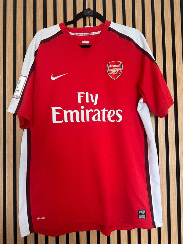 Maillot Arsenal 2008-2010 8 Nasri FA Cup
