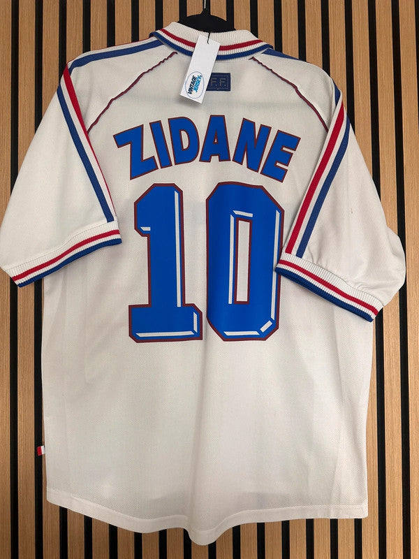 Maillot France Extérieur 1998 blanc Zidane