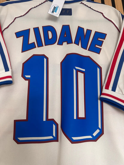 Maillot France Extérieur 1998 blanc Zidane