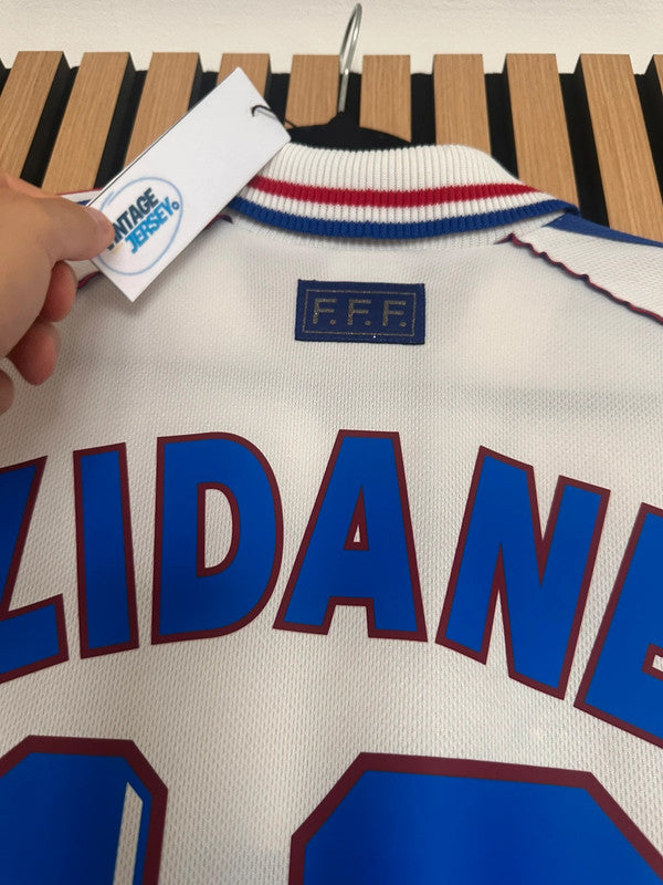 Maillot France Extérieur 1998 blanc Zidane