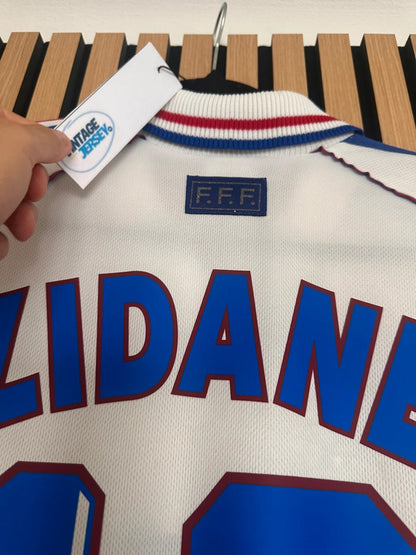Maillot France Extérieur 1998 blanc Zidane