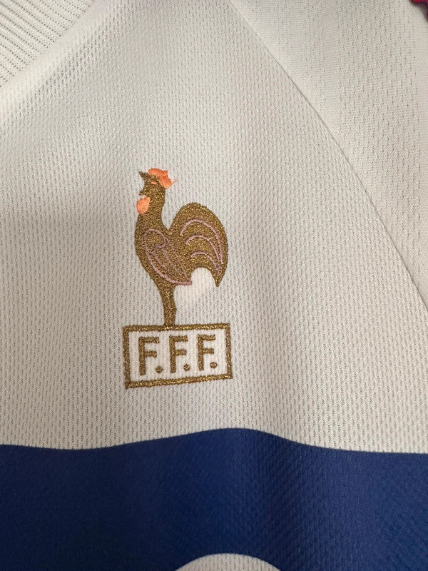 Maillot France Extérieur 1998 blanc Zidane
