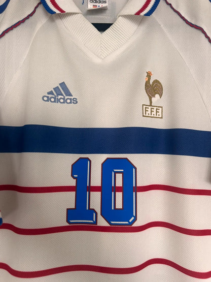 Maillot France Extérieur 1998 blanc Zidane