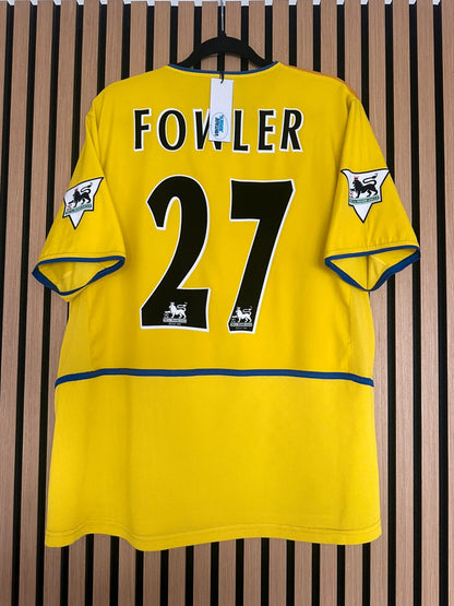 Maillot Leeds United Extérieur 2002-2003 Fowler