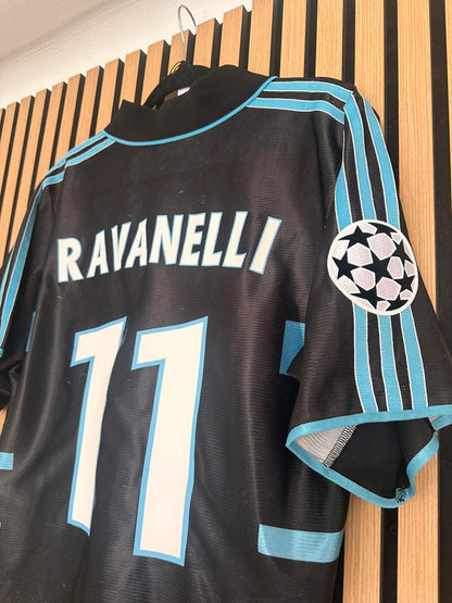 Maillot Marseille Third 1999-2000 Ravanelli LDC