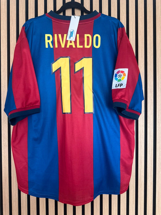 Maillot FC Barcelone 1998-1999 Rivaldo