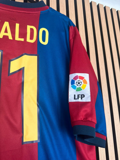 Maillot FC Barcelone 1998-1999 Rivaldo