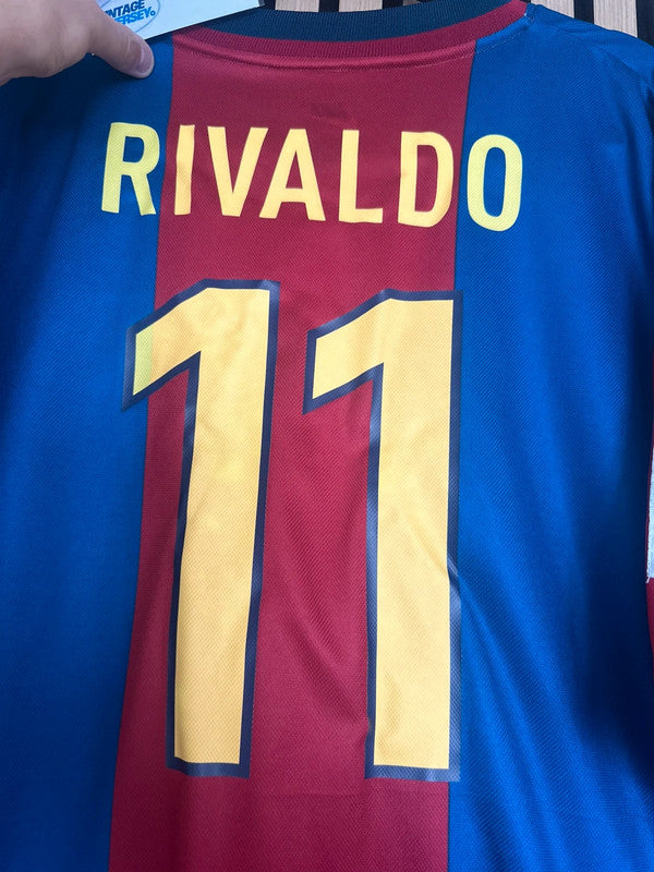 Maillot FC Barcelone 1998-1999 Rivaldo