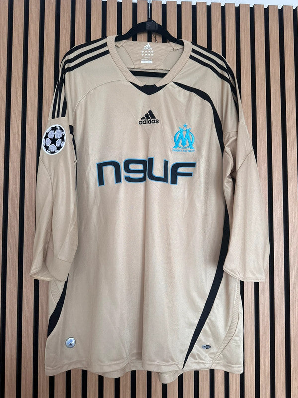Maillot Marseille 2008-2009 Cana Or LDC