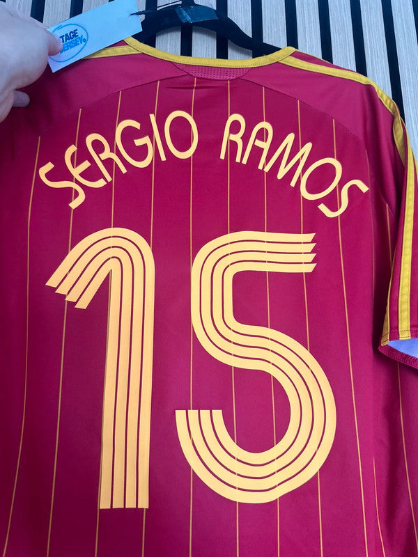 Maillot Espagne 2006-2007 Sergio Ramos