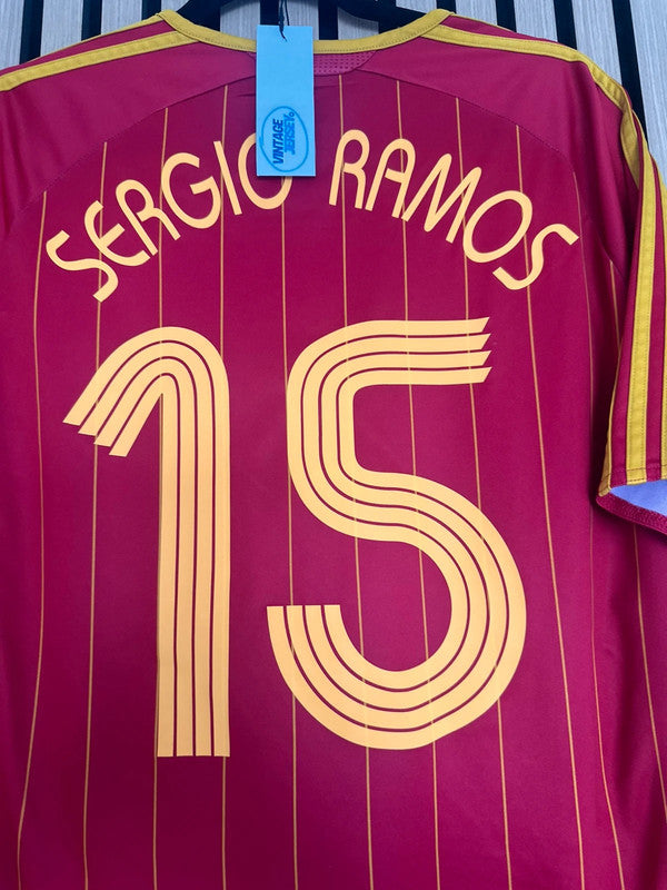 Maillot Espagne 2006-2007 Sergio Ramos