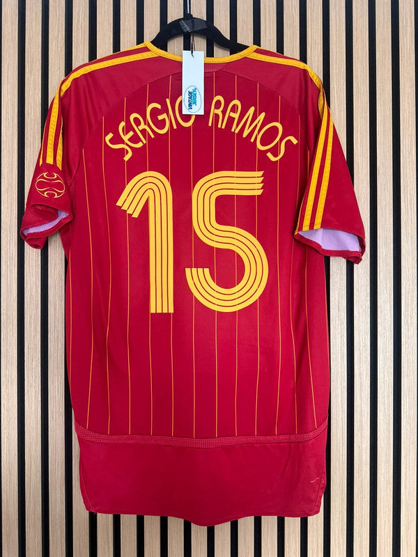 Maillot Espagne 2006-2007 Sergio Ramos
