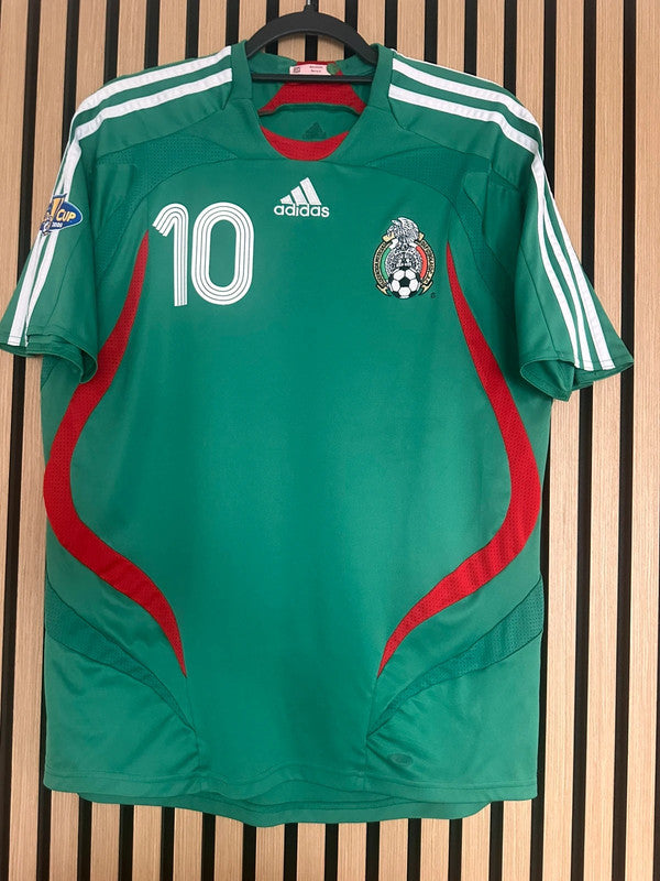 Maillot Mexique 2007-2008 Blanco Gold Cup