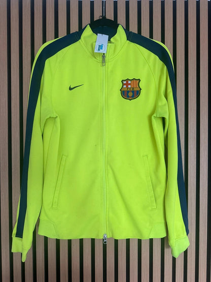 Veste FC Barcelone Jaune Fluo