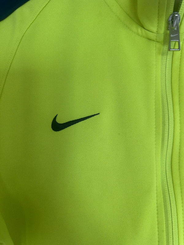 Veste FC Barcelone Jaune Fluo