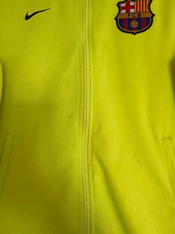 Veste FC Barcelone Jaune Fluo