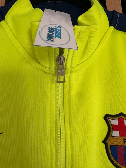 Veste FC Barcelone Jaune Fluo