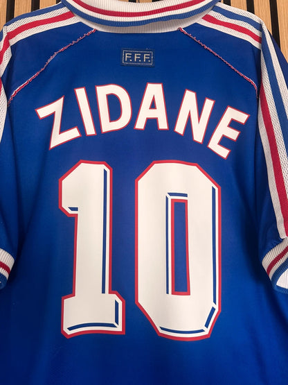 Maillot France 1998 sans étoile Zidane