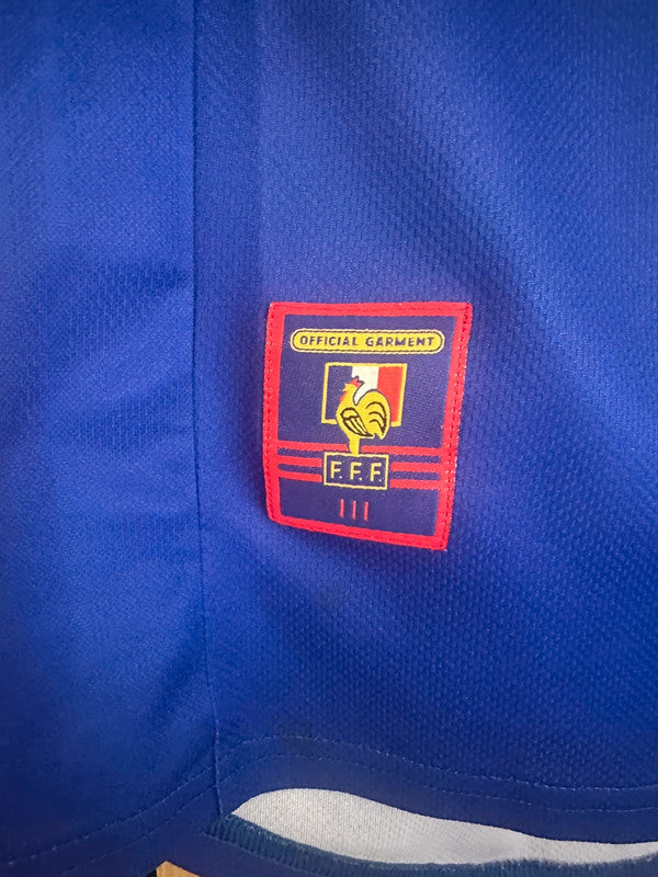 Maillot France 1998 sans étoile Zidane