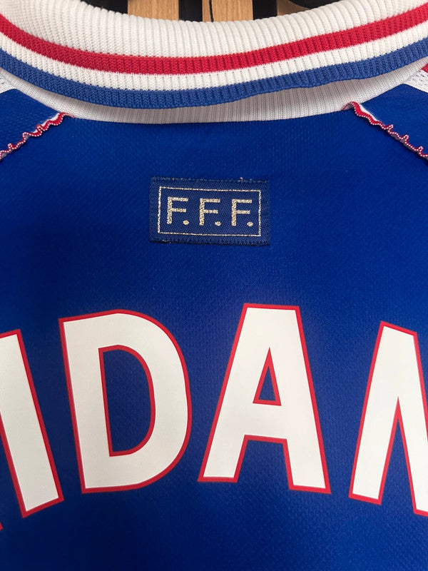 Maillot France 1998 sans étoile Zidane