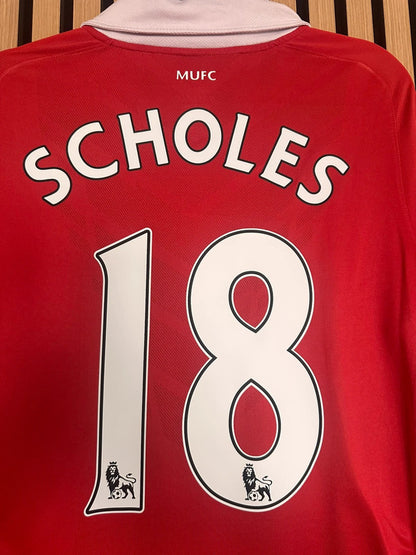 Maillot Manchester United 2010-2011 Scholes