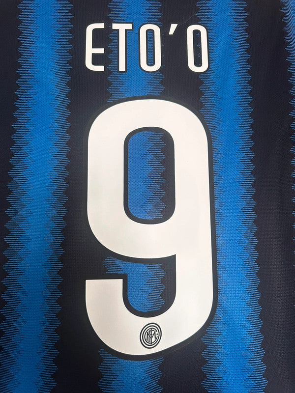 Maillot Inter Milan 2010-2011 Eto’o