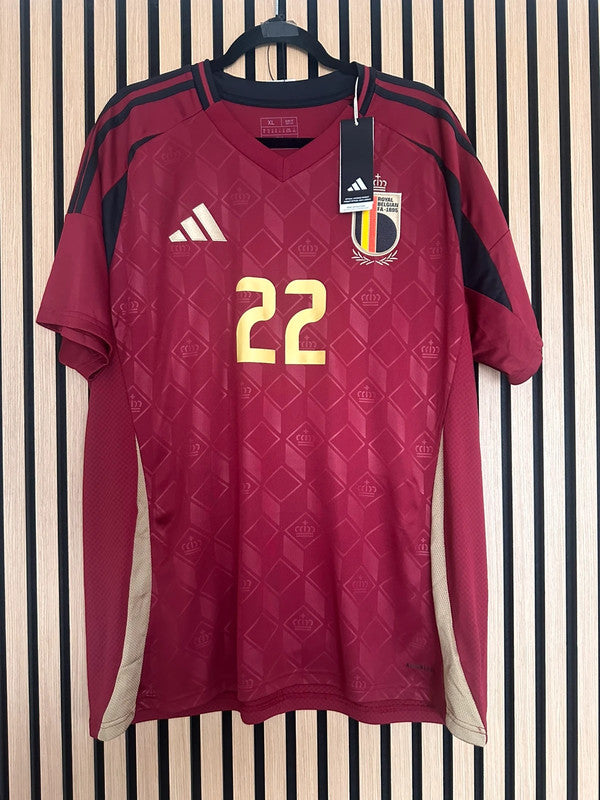 Maillot Belgique 2024 Euro Doku
