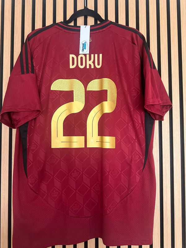 Maillot Belgique 2024 Euro Doku