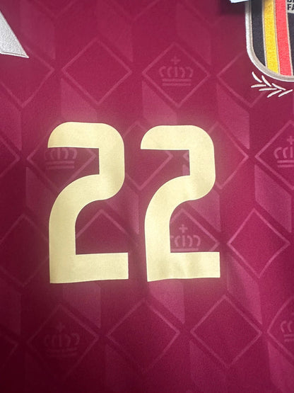 Maillot Belgique 2024 Euro Doku