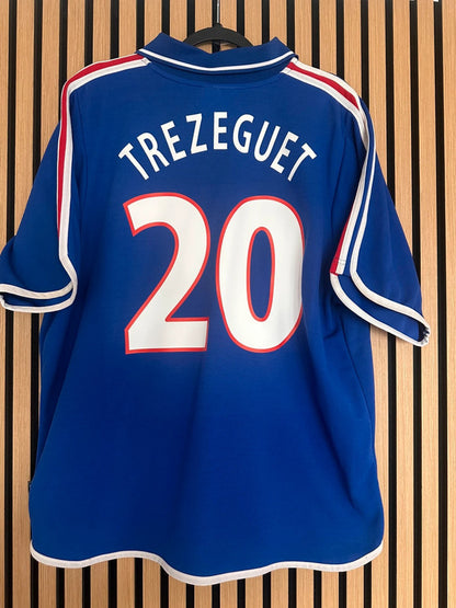 Maillot France 2000 euro Trezeguet