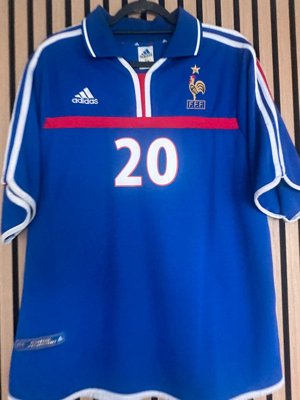 Maillot France 2000 euro Trezeguet