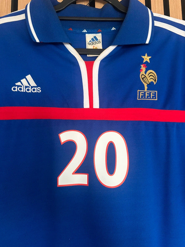 Maillot France 2000 euro Trezeguet