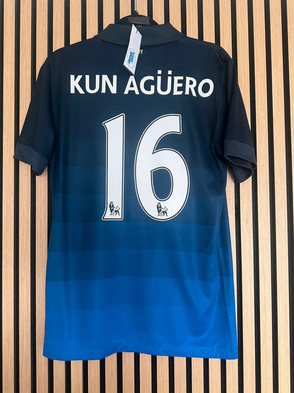 Maillot Manchester City 2014-2015 Kun Aguero