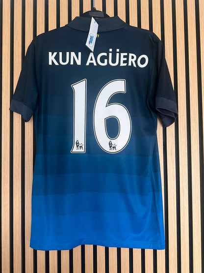 Maillot Manchester City 2014-2015 Kun Aguero