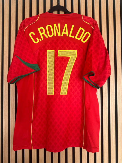 Maillot Portugal 2004 Euro Ronaldo