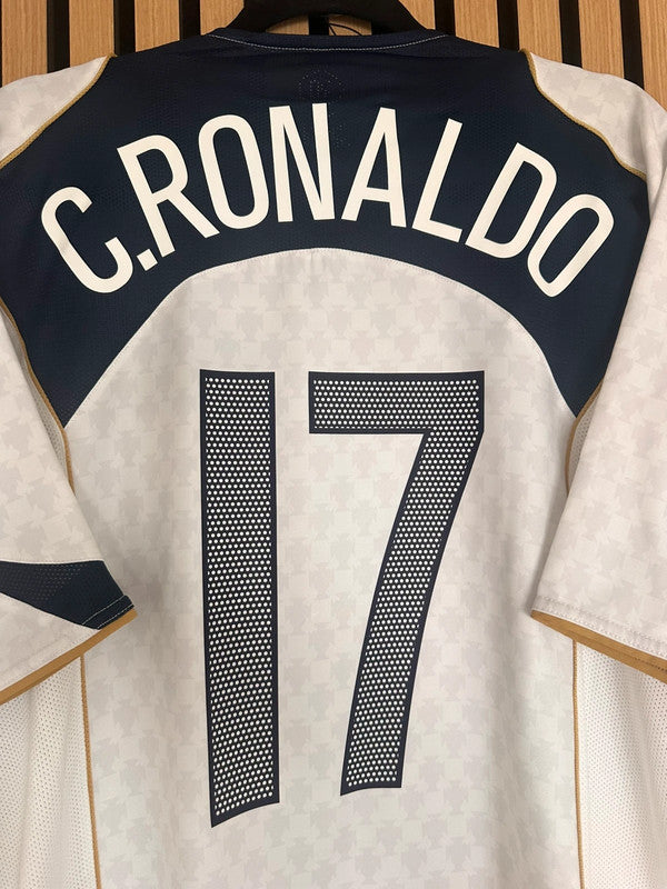 Maillot Portugal Extérieur 2004 Euro Ronaldo