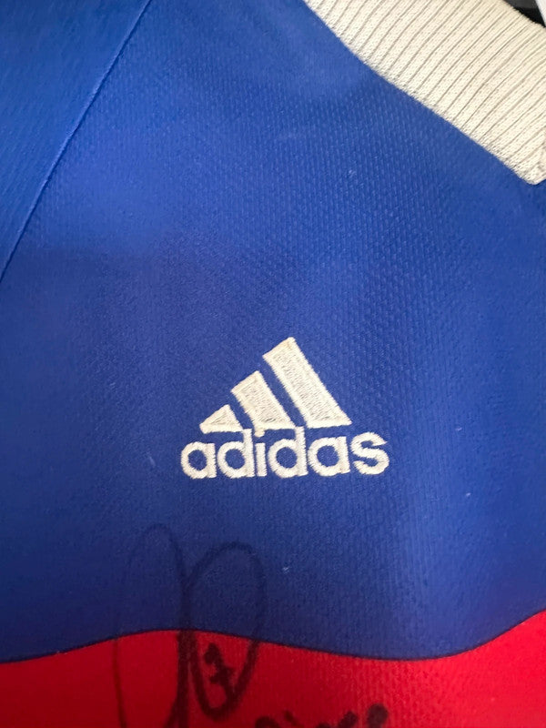 Maillot France 1998 Pires dédicacé