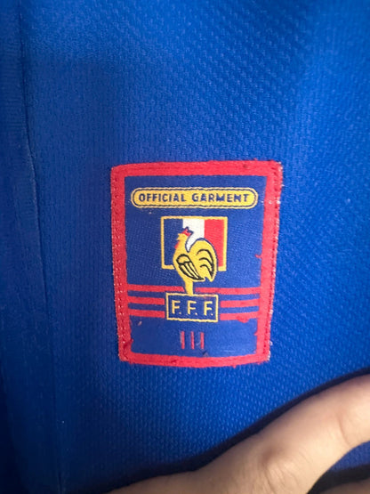 Maillot France 1998 Pires dédicacé