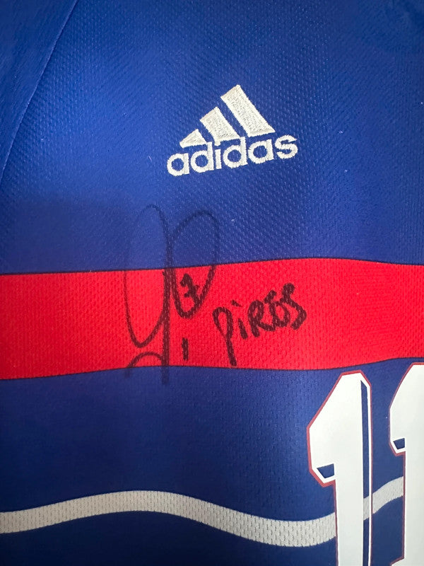 Maillot France 1998 Pires dédicacé