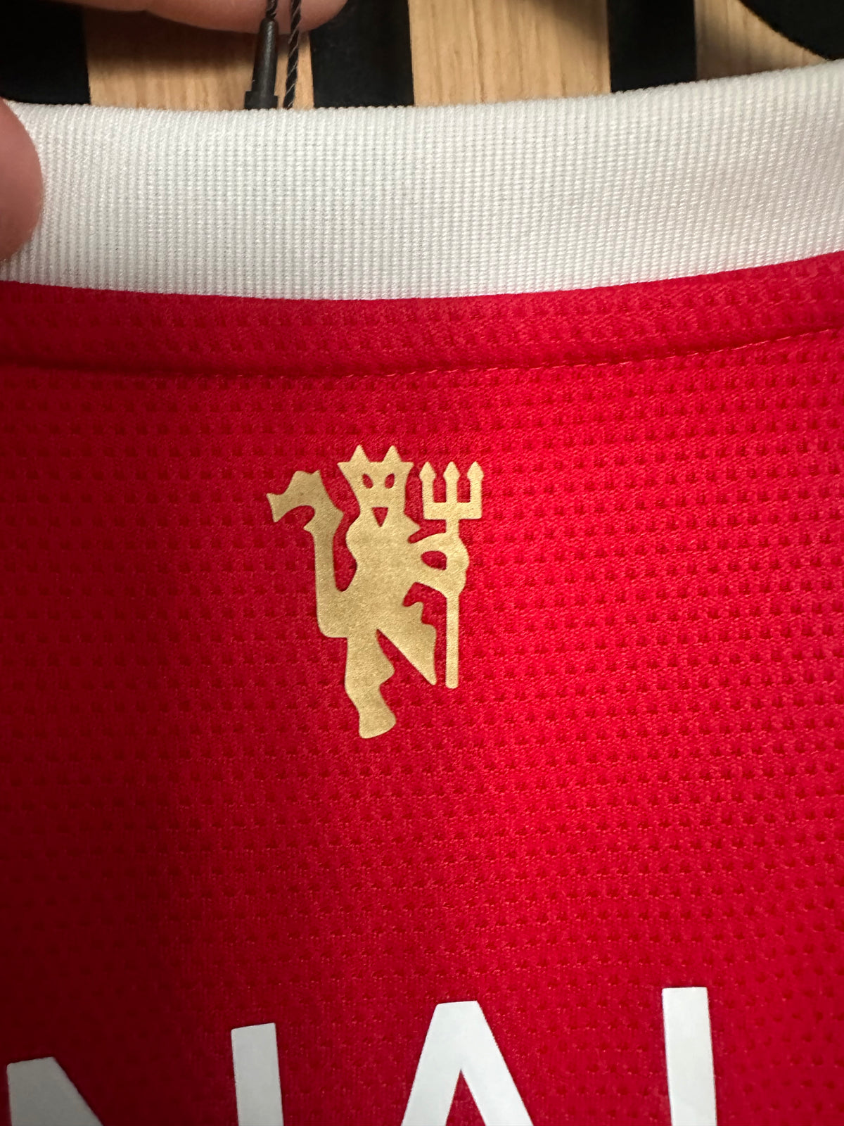 Maillot Manchester United Domicile 2021-2022 Ronaldo LDC vintage - photo 8