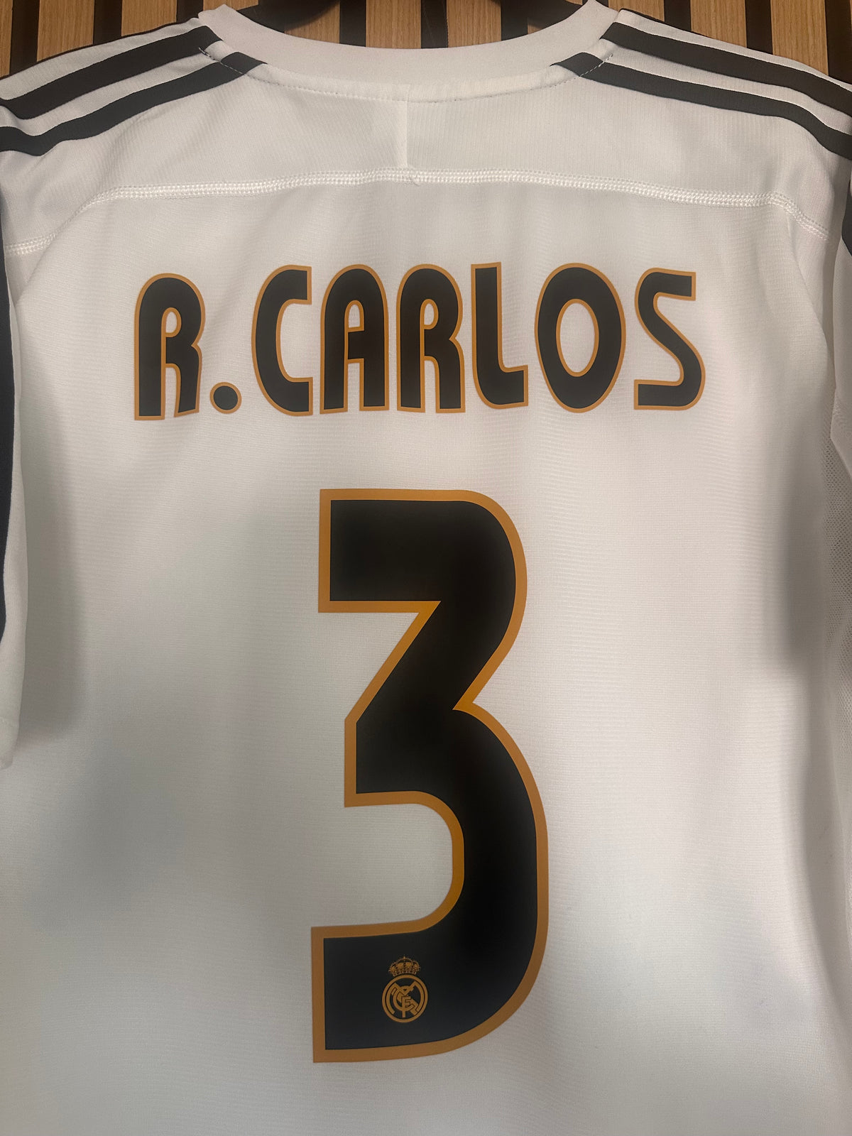 Maillot Real Madrid Domicile 2004-2005 Roberto Carlos vintage - photo 11