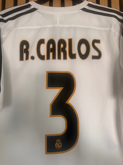 Maillot Real Madrid Domicile 2004-2005 Roberto Carlos vintage - photo 11