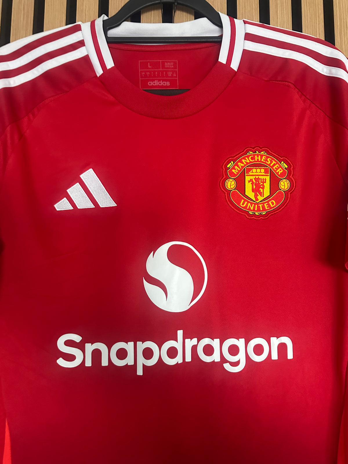 Maillot Manchester United Domicile 2024-2025 Yoro vintage - photo 3