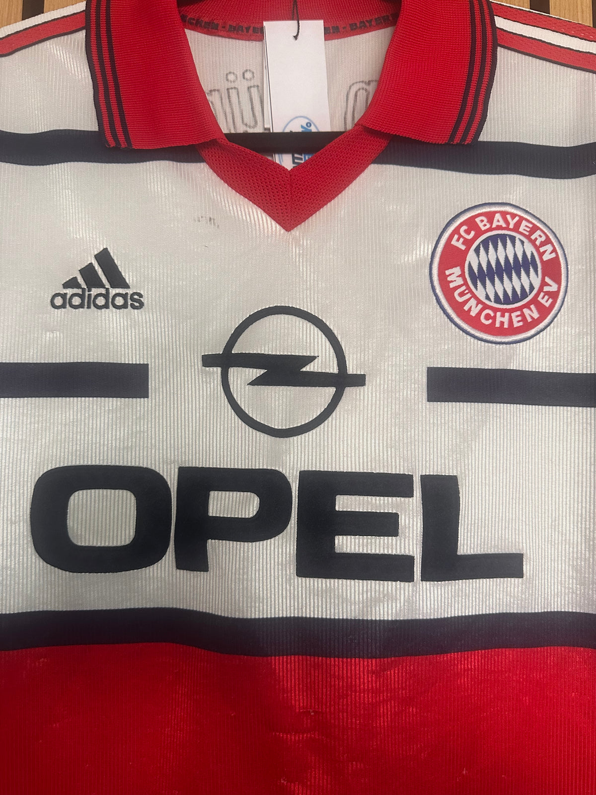 Maillot Bayern Munich Extérieur 1998-2000 vintage - photo 5