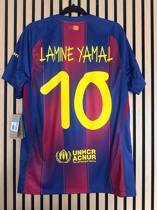 Maillot FC Barcelone Domicile 2025-2026 Yamal vintage - photo 1 sur 12