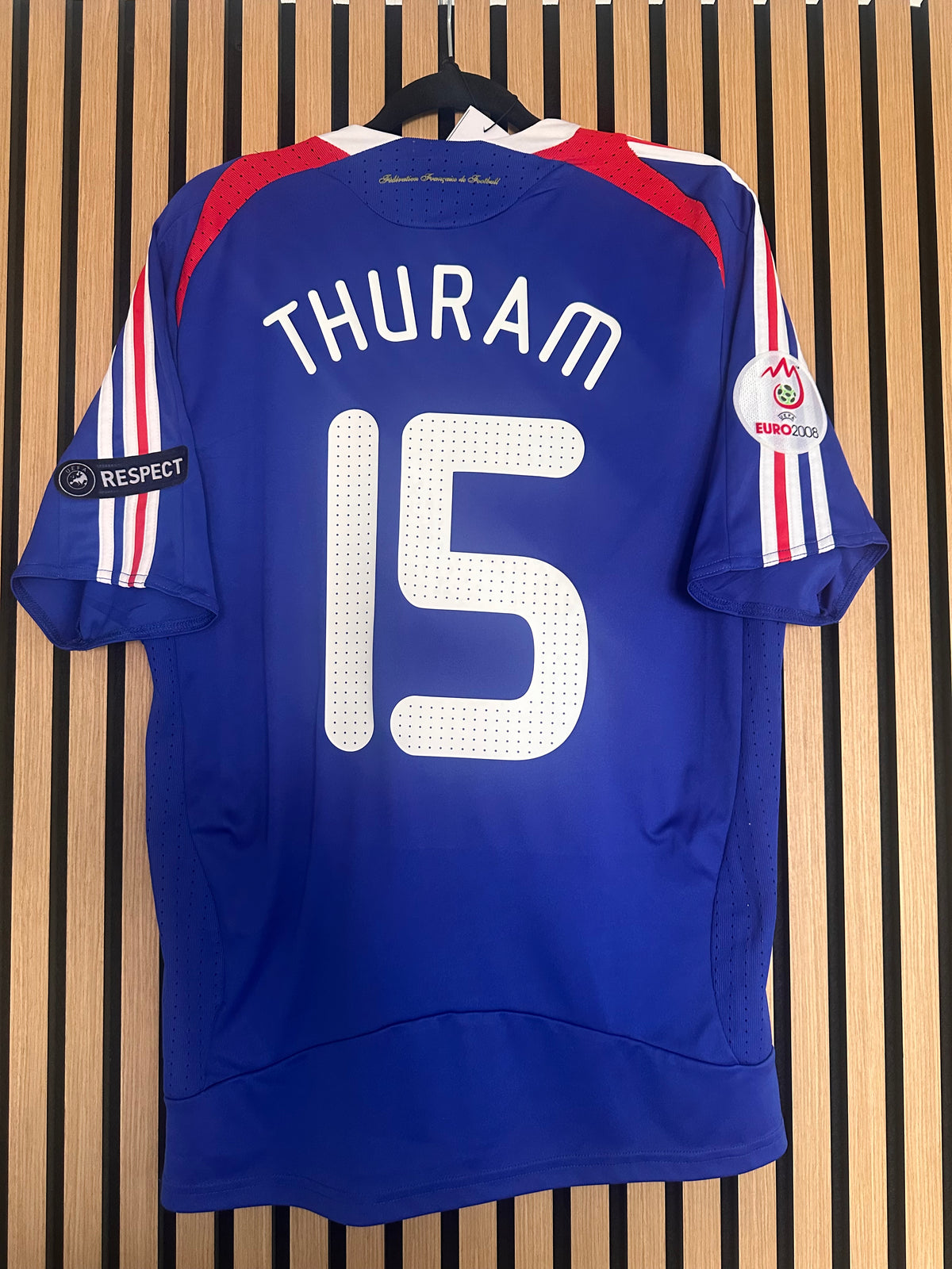 Maillot France Domicile 2008 Thuram vintage - photo 12
