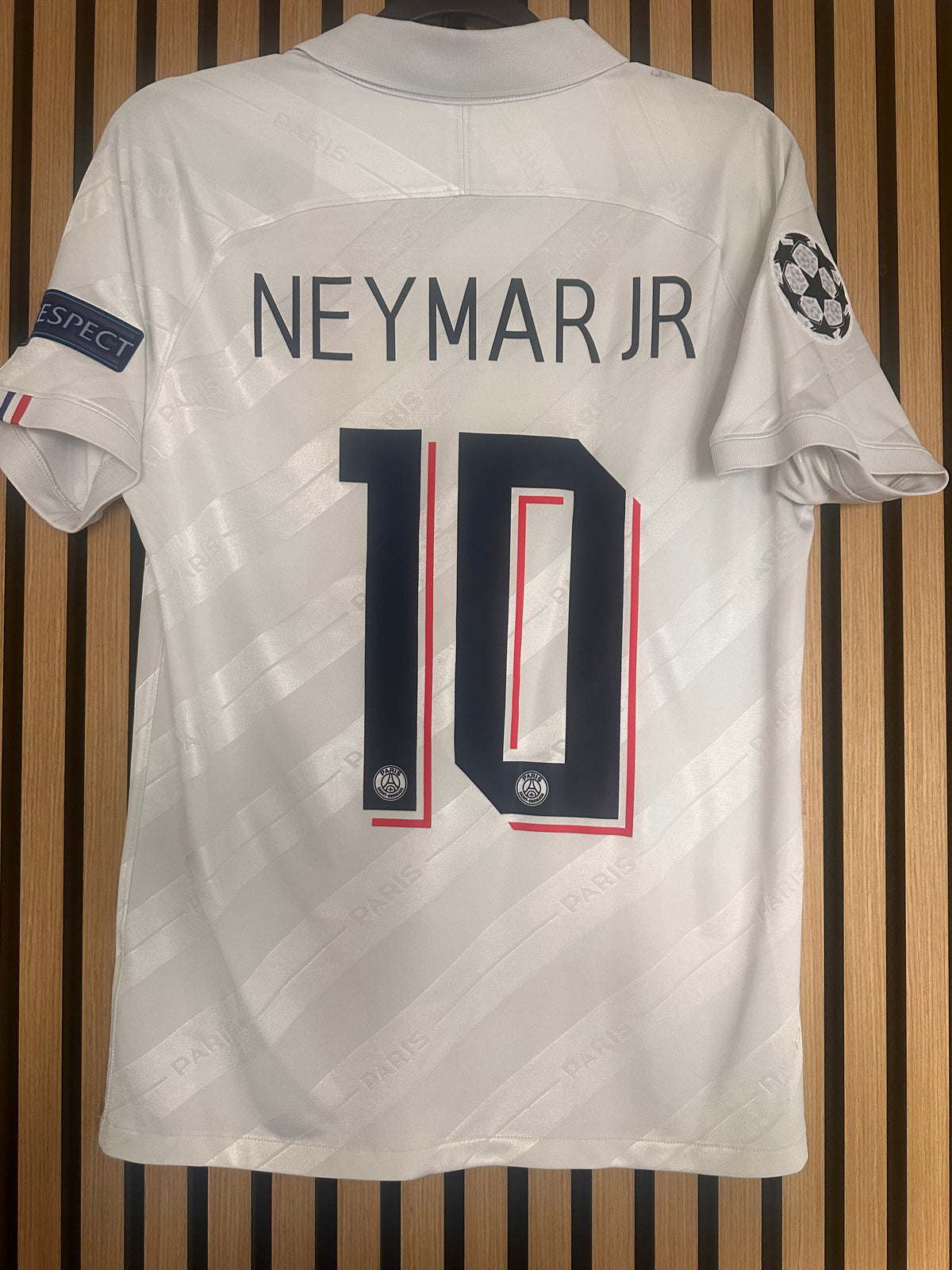 Maillot PSG Extérieur 2019-2020 Neymar JR LDC vintage - photo 1