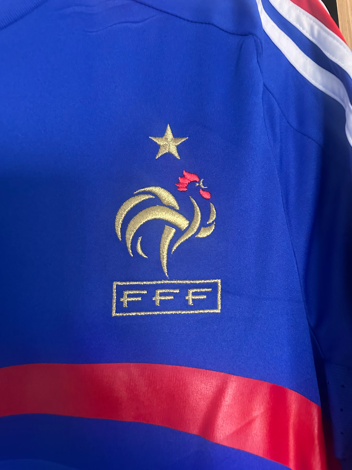 Maillot France Domicile 2008 Thuram vintage - photo 4