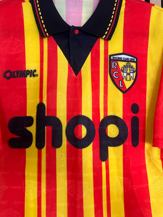 Maillot RC Lens Domicile 1994-1995 vintage - photo 2