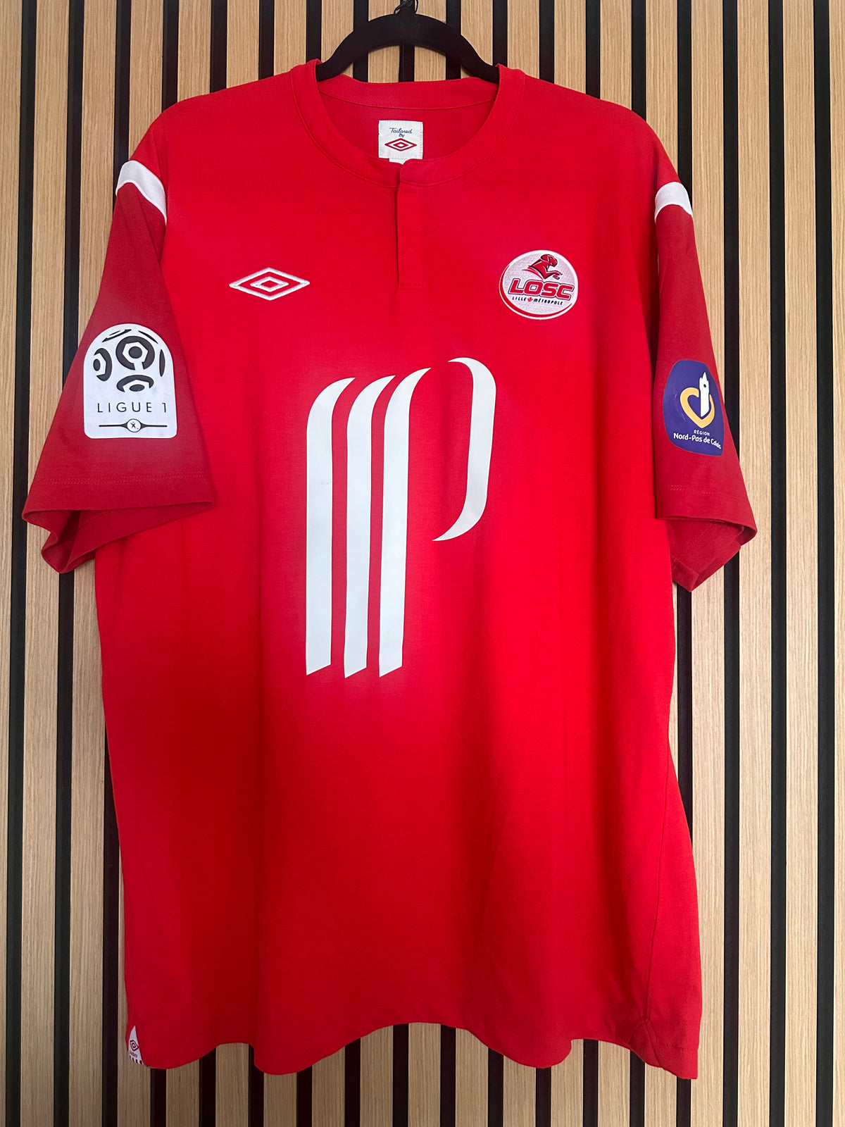 Maillot LOSC Domicile 2010-2011 Hazard vintage - photo 2